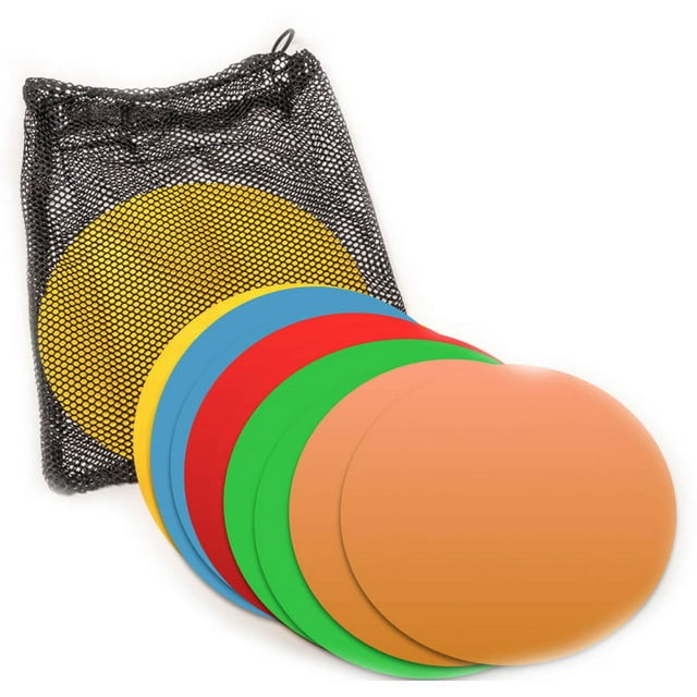 Sports Invasion Agility Rubber Marker Spots (Set of 10)