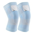 thumbnail image 1 of Sports Knee Brace Flexible Knee Strap Basketball Knee Guard Nylon Texture, 1 of 17