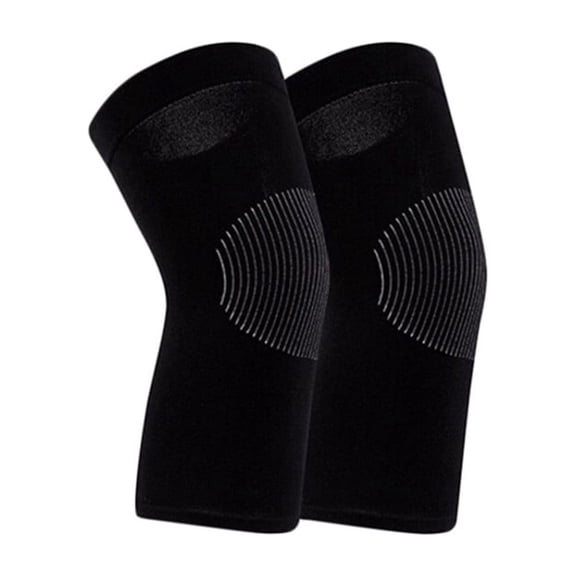 Sports Knee Compression Sleeve Adjustable Support Wrap with Breathable Sweat-Absorbing Fabric 1 Pack for Gym Fitness Running and Reusable Joint Care