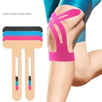 Sports Knee Muscle Patch Elastic Stretch Support Ankle Precut Athletic Recovery Injury Prevention Durable Comfortable Flexible Breathable Design