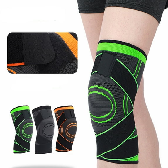 Sports Knee Protection Strap Knee Protection Compression Knitting Pad for Running, Arthritis, Meniscus Tear, Sports, Joint Pain Relief and Injury Cover