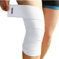 thumbnail image 1 of Sports Knee Wraps, Extra Long Elastic Knee Brace Compression Bandage Brace Support for Cross Training , Gym Workout, 1 of 5