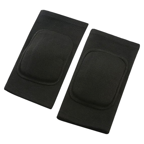 Sports Kneepad - Anti-Collision & Anti-Skid with Sponge Cover Compression Knee Sleeve for Dance, Black, Medium