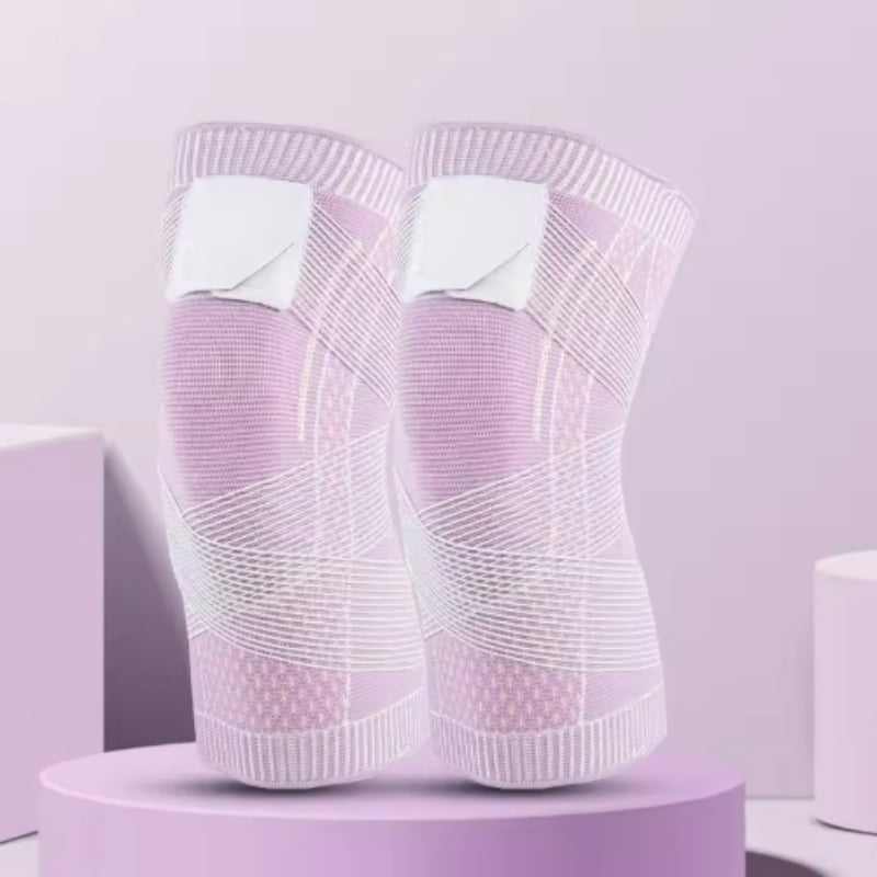 Sports Kneepad Men Women Pressurized Elastic Knee Pads Support Fitness Gear Basketball Volleyball Brace Protector Bandage