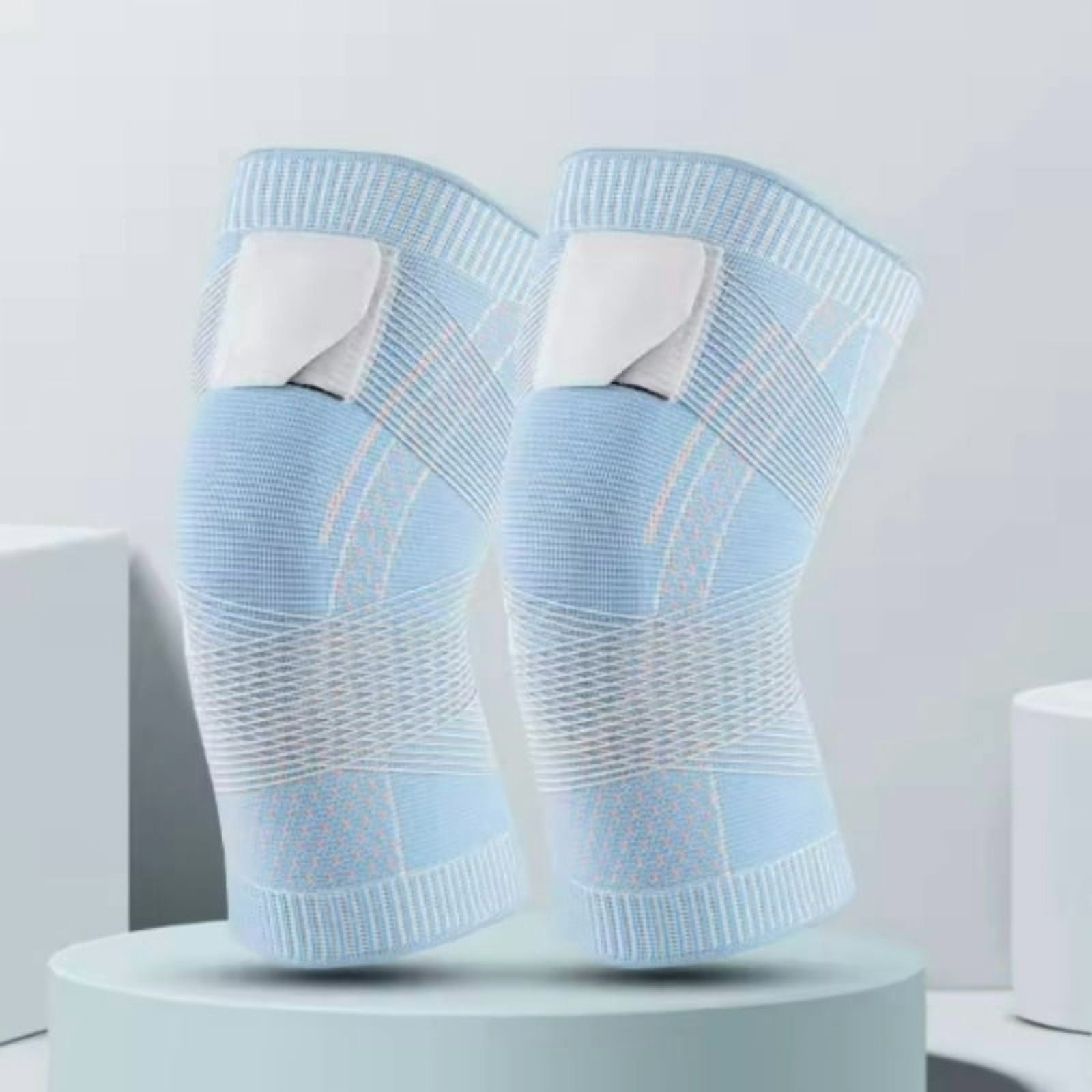 Sports Kneepad Men Women Pressurized Elastic Knee Pads Support Fitness Gear Basketball Volleyball Brace Protector Bandage