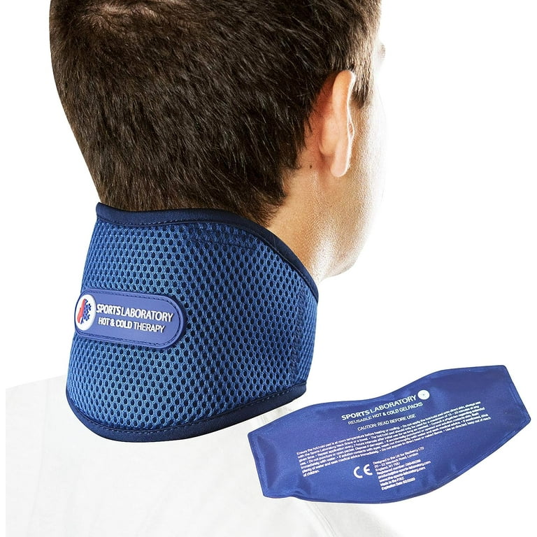 Sports Laboratory Neck Relief, Neck Support Brace, Adjustable Cervical  Collar (Regular (11-17 inch) 