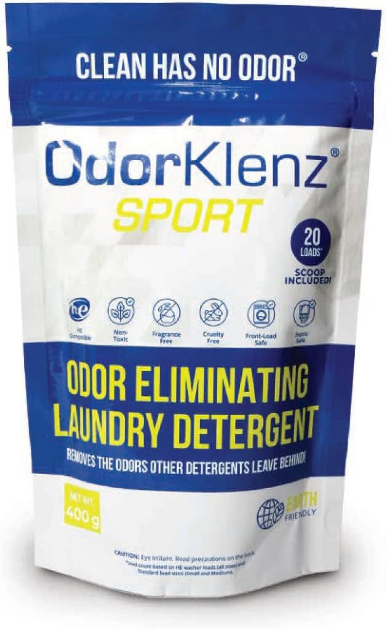 Sports Laundry Detergent, Powder, Stain Removal, Remove Sweat Odors