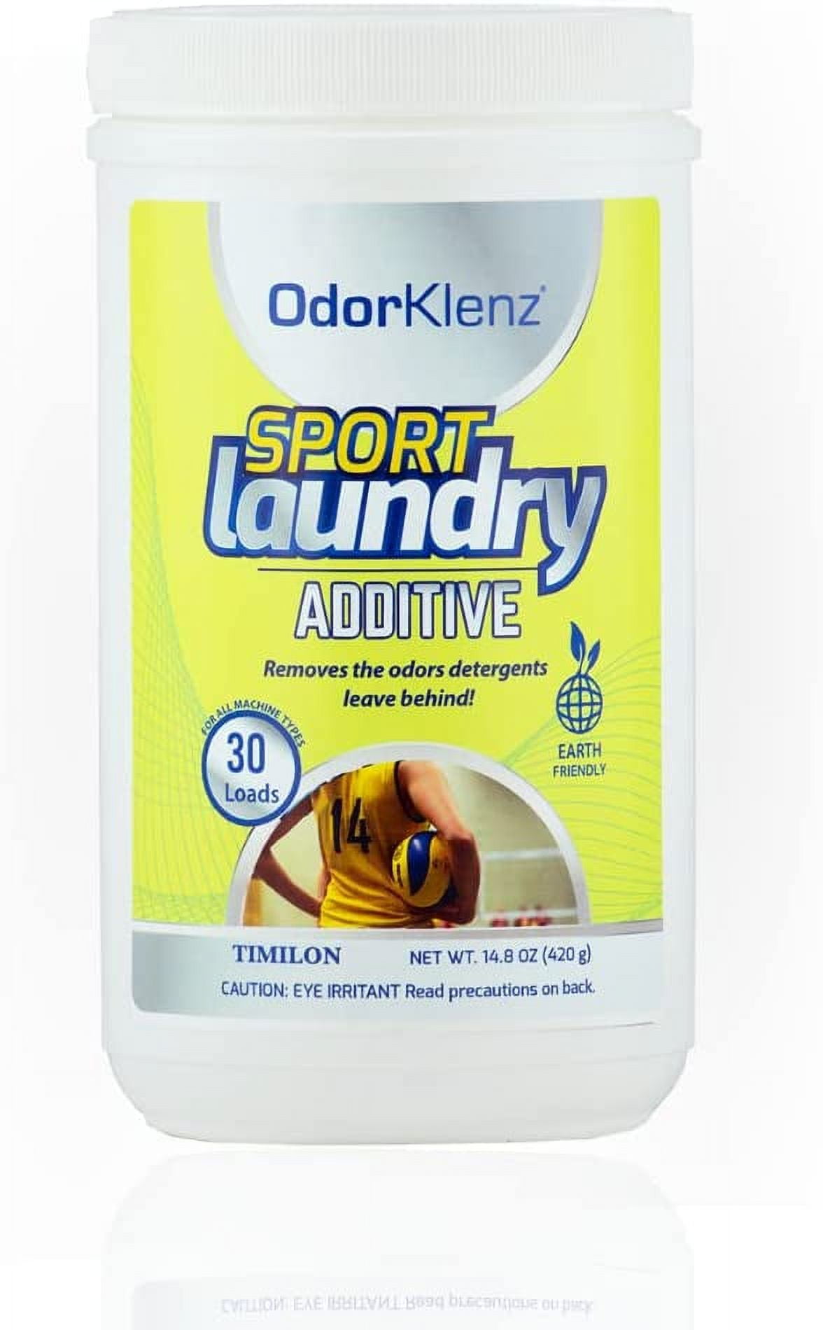 Sports Laundry Odor Eliminator for Clothes, Powder, 30 Loads Remove Sweat Odor From Clothes