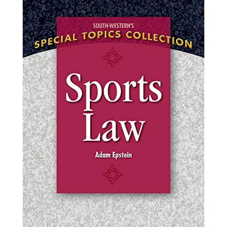 Pre-Owned Sports Law (Paperback) 1111971668 9781111971663