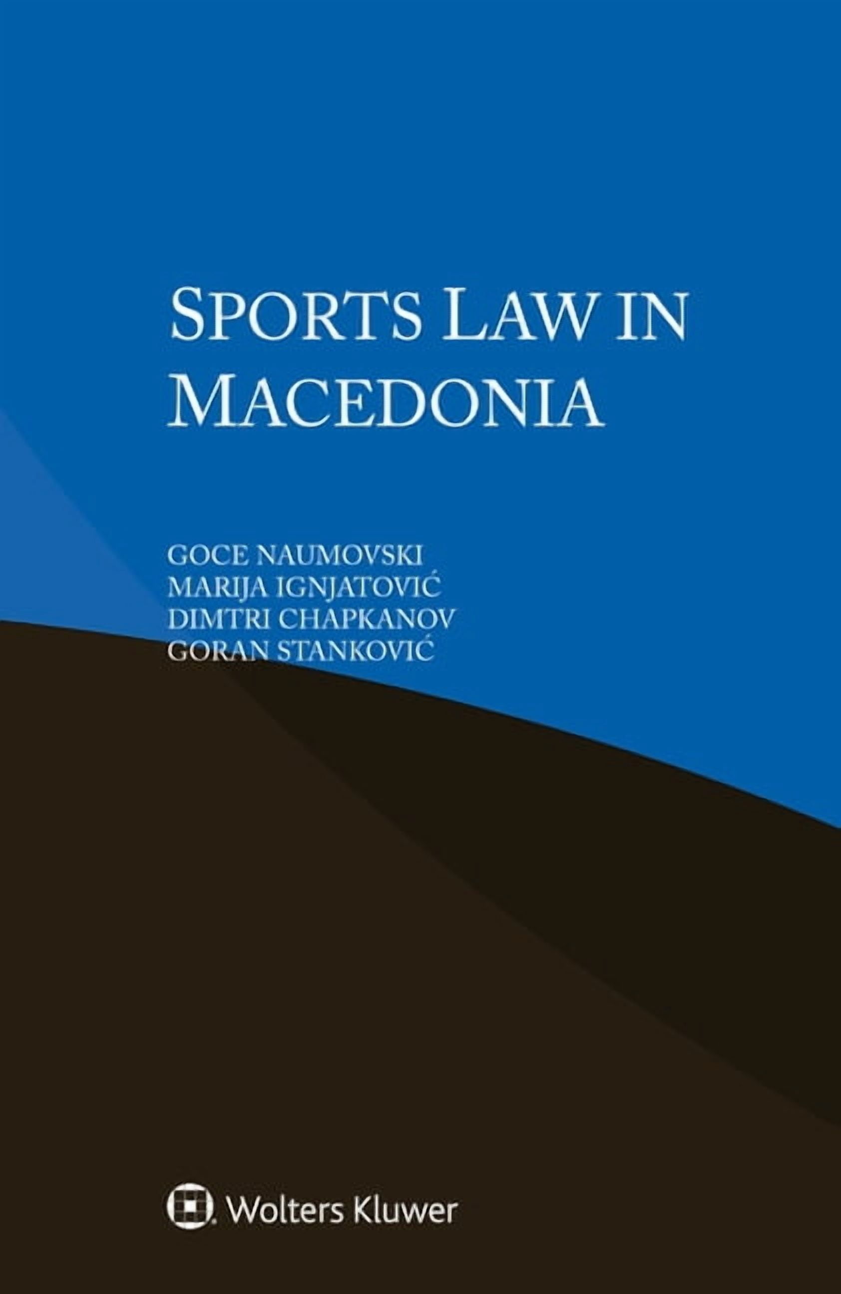 Sports Law in Macedonia, (Paperback)