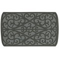 thumbnail image 1 of Sports Licensing Solutions 58785 Heavy-duty Rubber Doormat, Scroll Design, Gray, 18 x 30 In. - Quantity 1, 1 of 1