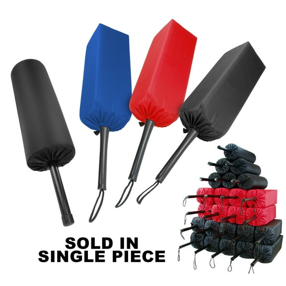 Sports Martial Arts Karate Taekwondo MMA Muay Thai Basketball Single Blocker Pads (Black Square)