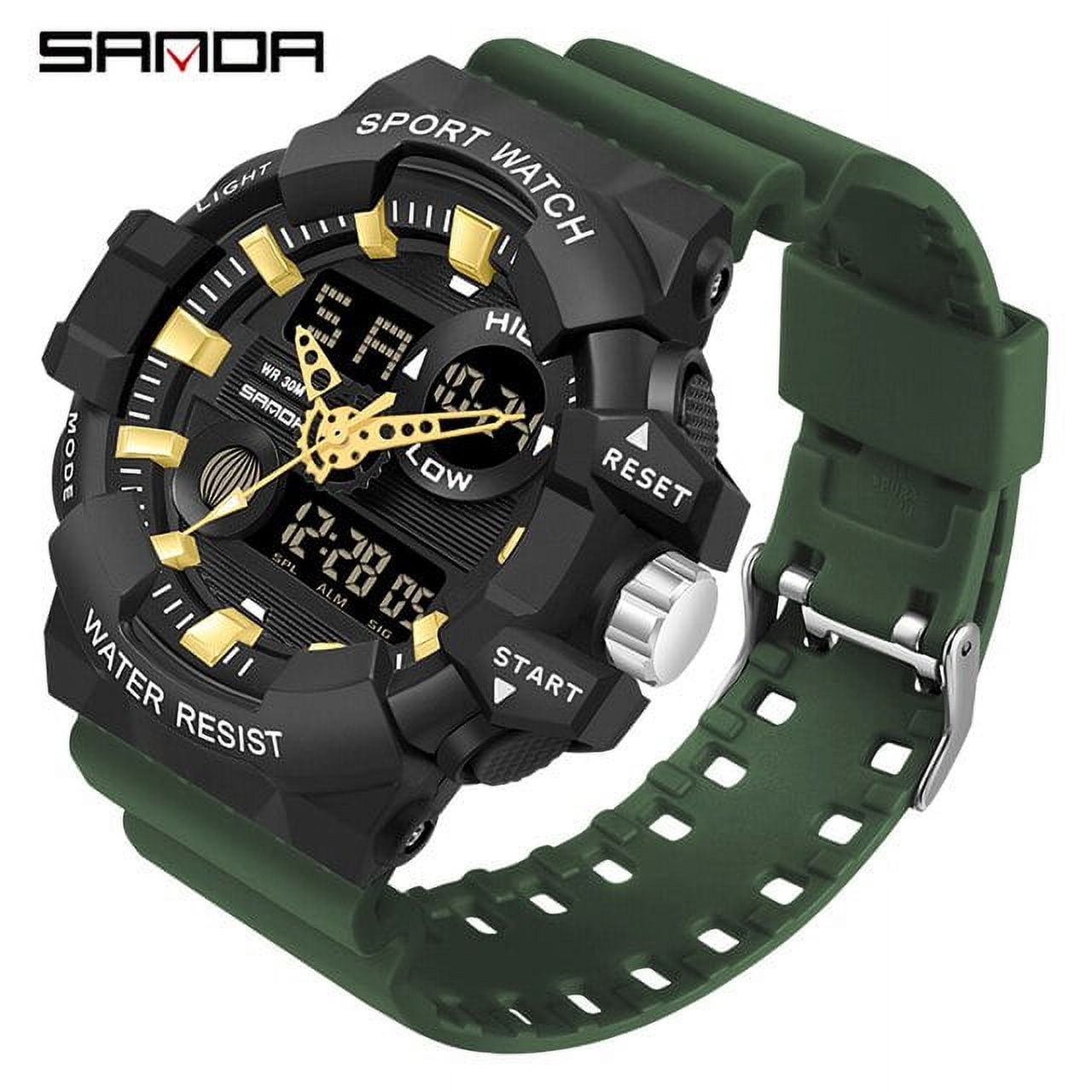 Sports Men's Watches SANDA 780 Top Brand Luxury Military