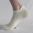 thumbnail image 1 of Sports Mesh Breathable Running Socks Women Summer Thin Boat, Yellow, 1 of 4