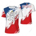 thumbnail image 1 of Sports Mesh T-shirt Czech Republic For Running Bike Soccer Tennis Football Fitness Tees 3D Printed Custom, 1 of 1