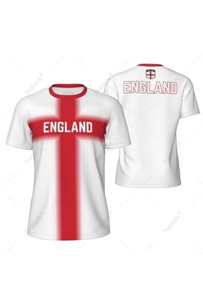 Sports Mesh T-shirt England Flag For Running Bike Soccer Tennis Football Fitness Tees 3D Printed Custom