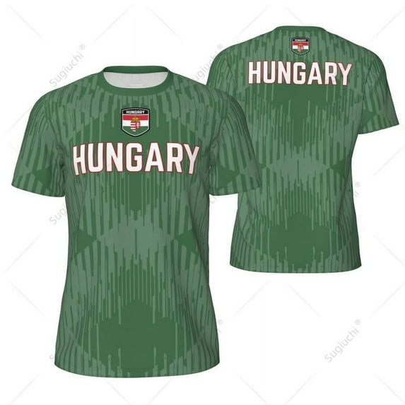 Sports Mesh T-shirt Hungary For Running Bike Soccer Tennis Football Fitness Tees 3D Printed Custom