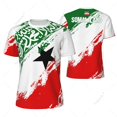 thumbnail image 1 of Sports Mesh T-shirt Somaliland Flag For Running Bike Soccer Tennis Football Fitness Tees 3D Printed Custom, 1 of 1