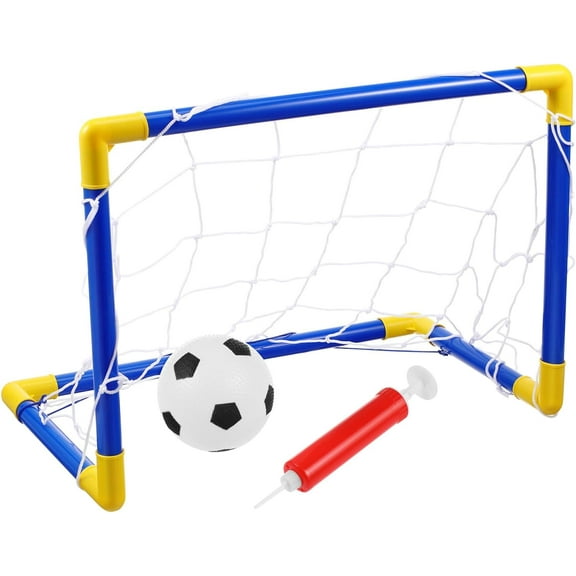 Sports Mini Soccer Goal Set Portable Backyard Indoor Mini Football Net Football Goal Door Training Game Toy