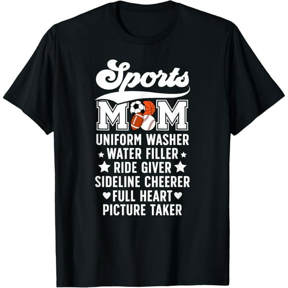 Sports Mom Definition Sports Mama Sports Mother Sport Mom T-Shirt Unisex S-5XL Hot Trending Shirt, Vintage Birthday Gift