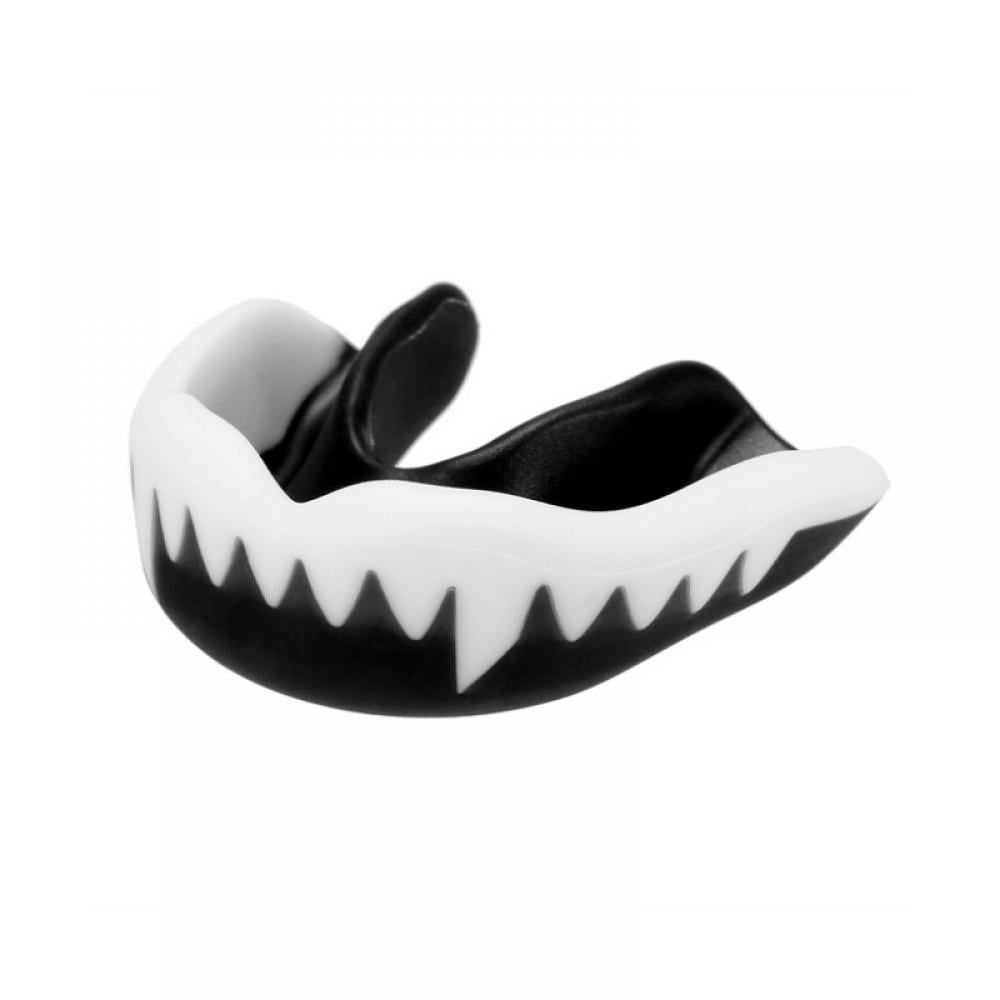 Sports Mouth Guard Football Mouth Guard Sports Mouthpiece Teeth Braces EVA Double Colored for