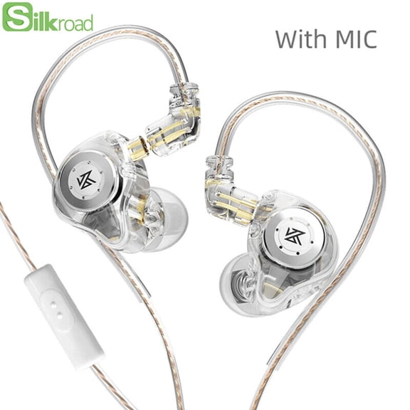 Sports Noise Reduction HIFI Headphones Bass Earplugs in-ear Type