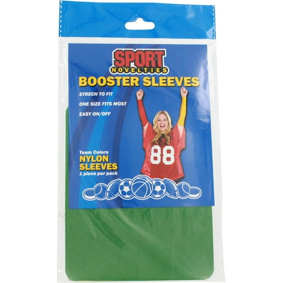 Sports Novelties Green Nylon Booster Sleeve - One Sleeve