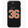 thumbnail image 1 of Sports Number 36 Jersey Thirty-Six Orange A10464&nbsp;Phone Case for iPhone 11 to 17 Pro Max, 1 of 2
