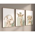 thumbnail image 1 of Sports Nursery Wall Art Baby Boys Room Canvas Pictures Safari Animal Wall Decor Jungle Nursery Prints Kids Poster Cute Painting Football Soccer Baseball Artwork for Bedroom, 1 of 6