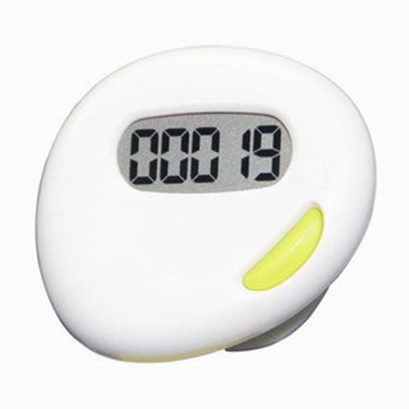 Sports Pedometer 2D Step Counter Ultra Light 12g ABS Clip On Pedometer for Walking Running Fitness Tracker Easy Read Display for Men Women