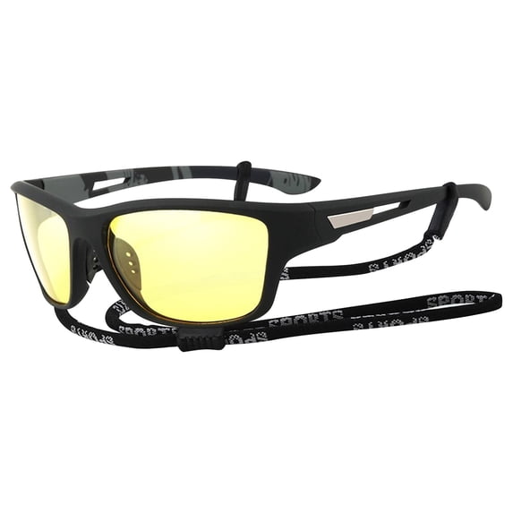 Sports Polarized Sunglasses With Colorful Mirror Lens - Windproof Design For Outdoor Activities, With Sports Lanyard Included - Unisex For Men Women, Ideal For Running, Cycling,