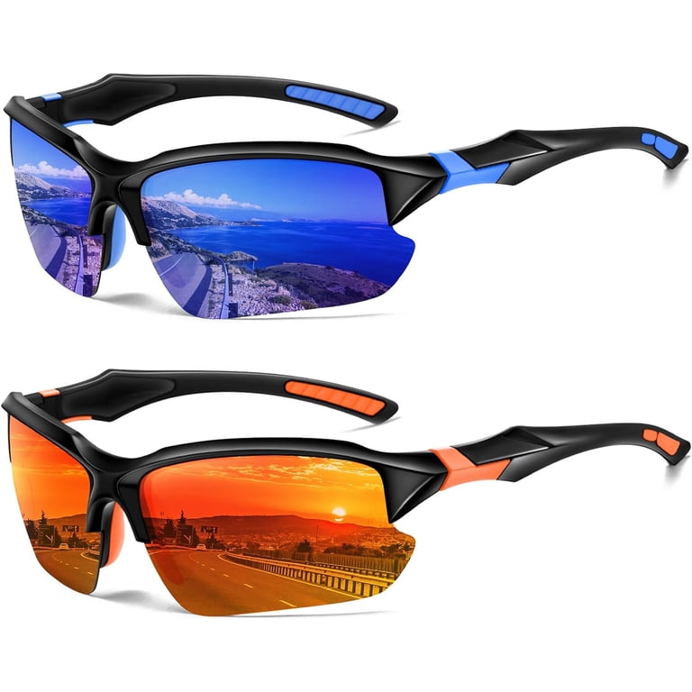 Sports Polarized Sunglasses for Men Cycling Running Fishing  display picture 3