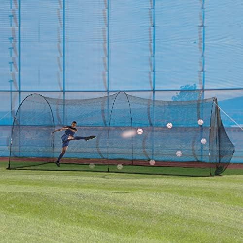 Sports Power Alley 22 Ft. Durable Home Soccer Cage - Portable Soccer Training Net for Backyard Practice and Skill Development | Ideal for Kids, Teens, and Adults$$Sport & Recreation Other