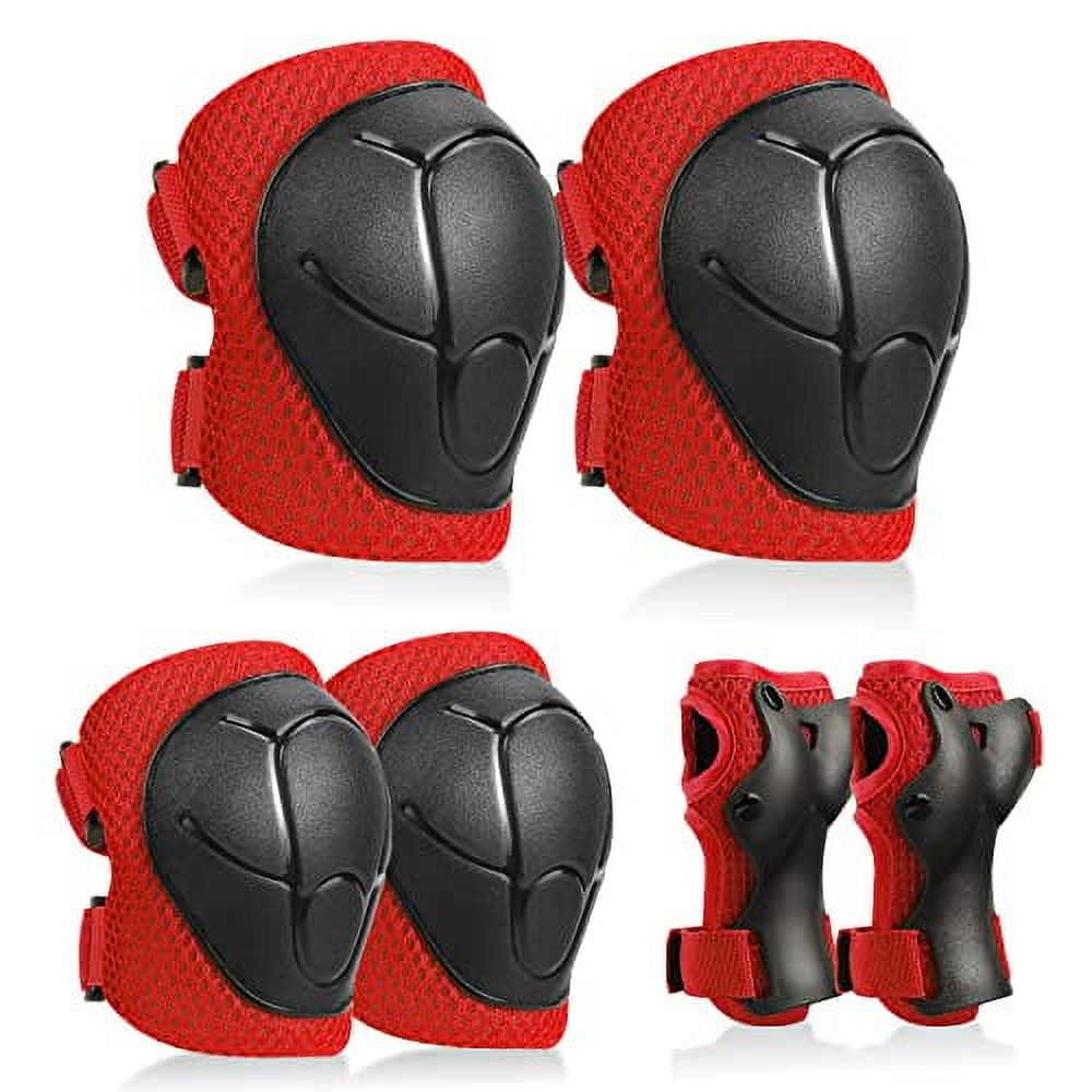 Sports Protective Gear Safety Pad Safeguard (Knee Elbow Wrist) Support