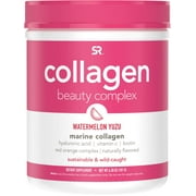 Sports Research® Collagen Beauty Complex Watermelon Yuzu Hyaluronic Acid Biotin (30 Servings)