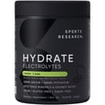 thumbnail image 1 of Sports Research® Hydrate Lemon Lime Drink Mix – Refreshing Electrolyte Power (90 Servings), 1 of 9