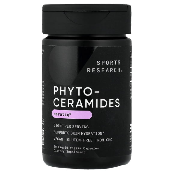 Sports Research Phytoceramides, 350 mg , 60 Liquid Veggie Capsules