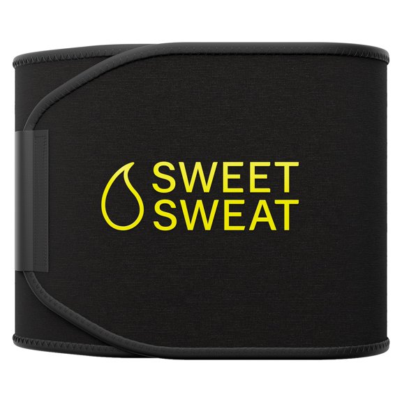 Sports Research Sweat Waist Trimmer (Core Series) - Premium Sweat Enhancing Fitness Band for Women & Men
