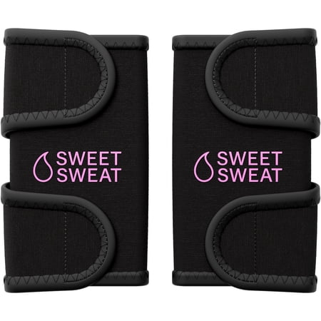 Sports Research Sweet Sweat Arm Trimmers, Unisex-Regular, Pink, 1 Pair