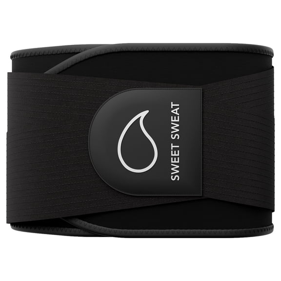 Sweet Sweat Waist Trimmer ProSeries - Black M-L (45 x 8.5in)