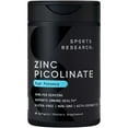 thumbnail image 1 of Sports Research® High Potency Zinc Picolinate 30mg Organic Coconut Oil Gluten Free (90 Softgels), 1 of 7