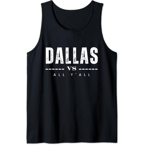 Sports Rivalry Dallas Sports Rivalry Texas Tank Top Size S-3XL