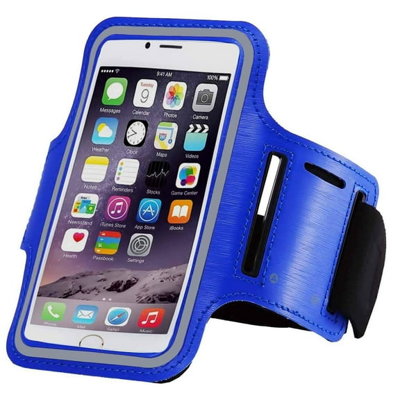 Sports Running Armband for iPhone 15 Pro Max/Plus - Gym Workout Case Cover Band Arm Strap