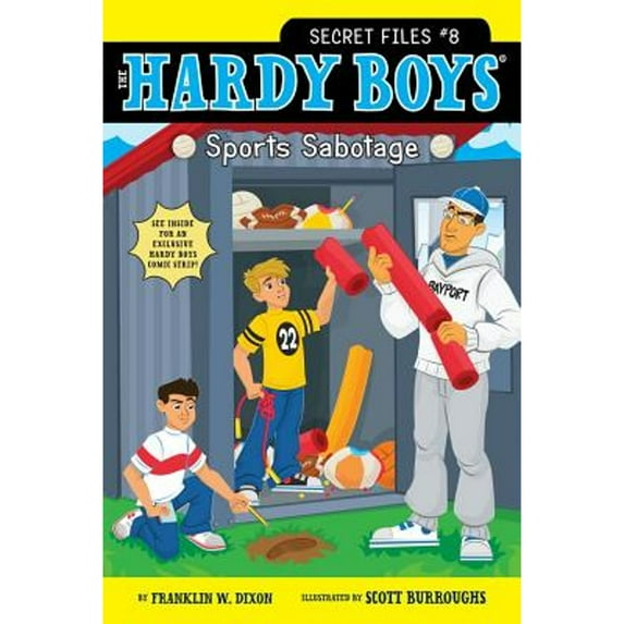 Pre-Owned Sports Sabotage (8) (Hardy Boys: The Secret Files) (Paperback) 1442423161