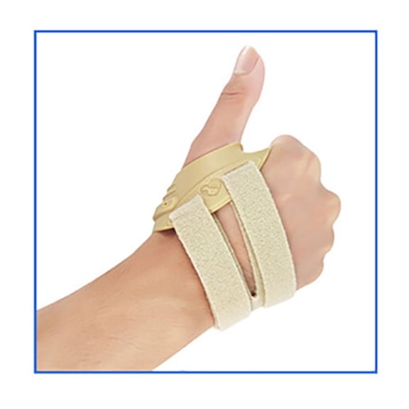 Sports Safety Adjustable S/M/L Grey Nude Stabilizer Straps Wrist Thumb Wrist Hand Support Wrap Protector Thumb Support Brace Wrist Hand Brace NUDE M RIGHT HAND