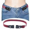 thumbnail image 1 of Sports Savings! Anckoeil No Buckle Lazy Belt Elastic Men and Women Elastic Suitable For All Pants, 1 of 3