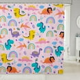 thumbnail image 1 of Sports Ski Shower Curtain with Hooks Extreme Sport Theme Fabric Bathroom Shower Curtain for Antarctic Skiing Waterproof Shower Curtains Snow Mountain Decor Curtain, 66x72 inch, 1 of 6