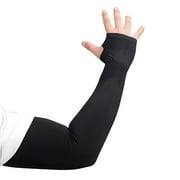 Sports Sleeves Longer Outdoors UV Sun Protection Sleeves, Sports Compression Cooling Sleeve For Men Women Teenager College Students,For Cycling,Driving,Running,Fishing,Basketball Sleeves