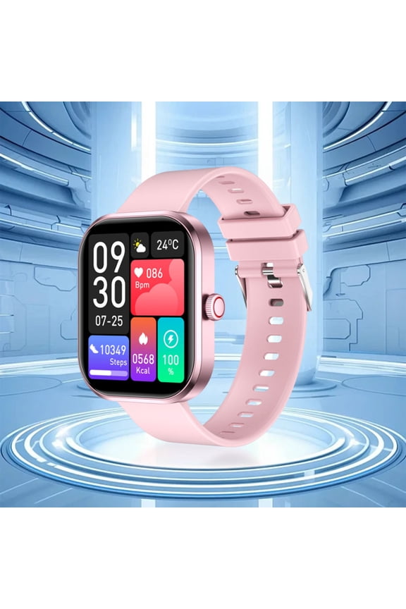 Sports Smart Watch for Men Women with 59 Exercise Modes IP67 Waterproof Bluetooth Calling Heart Rate Monitor Sleep Tracker Step Counter Calorie Counter Fitness Activity Tracker Magnetic Charging