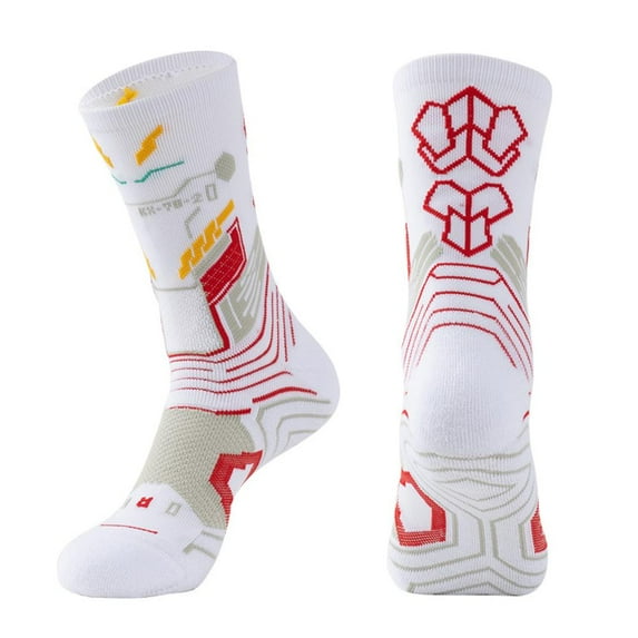 Sports-Socks Towel Bottom Basketball Socks Transformers Style Elite Socks M3J1